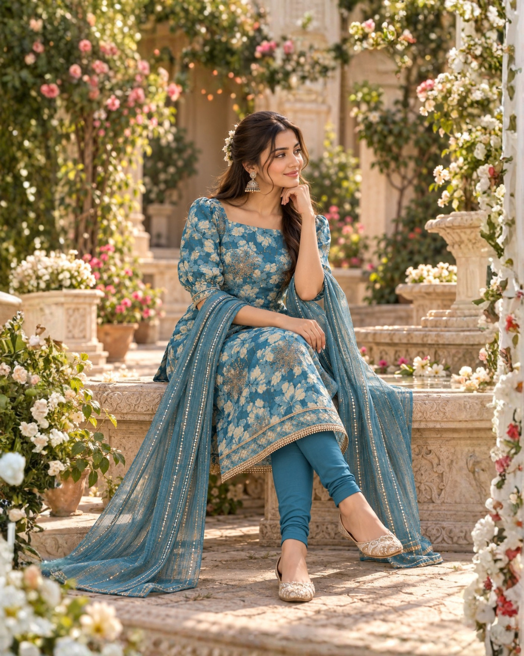 Floral Ease Suit Set