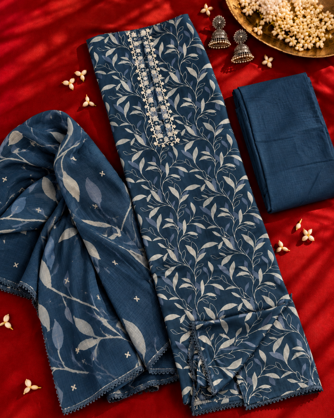 Leaf and Lace Suit Set