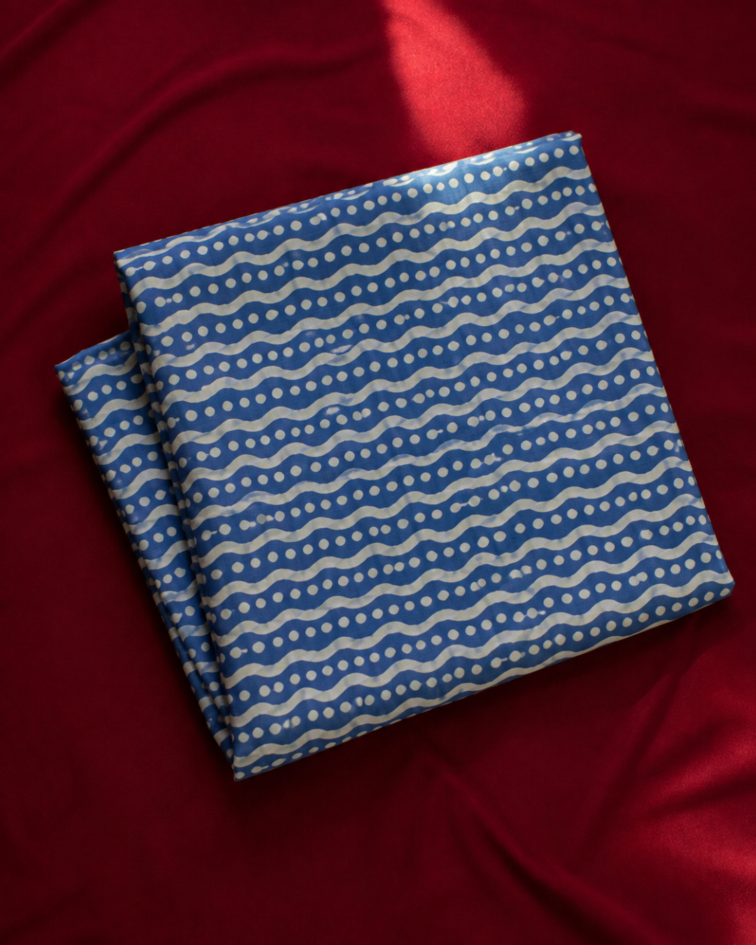 Heritage Block Print Suit - Unstitched
