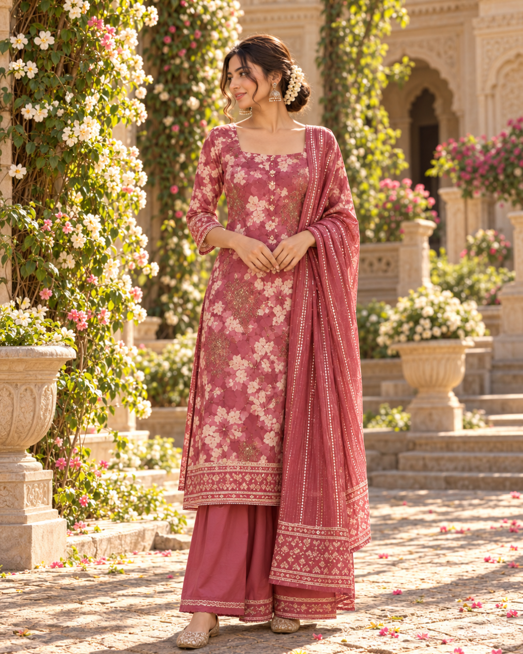 Floral Ease Suit Set