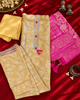Contrast Threads Suit Set