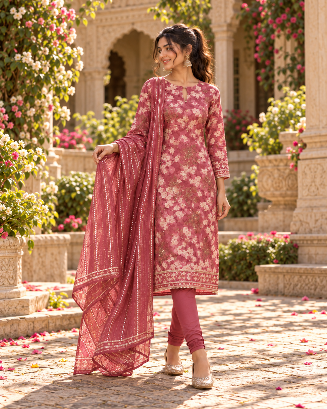 Floral Ease Suit Set