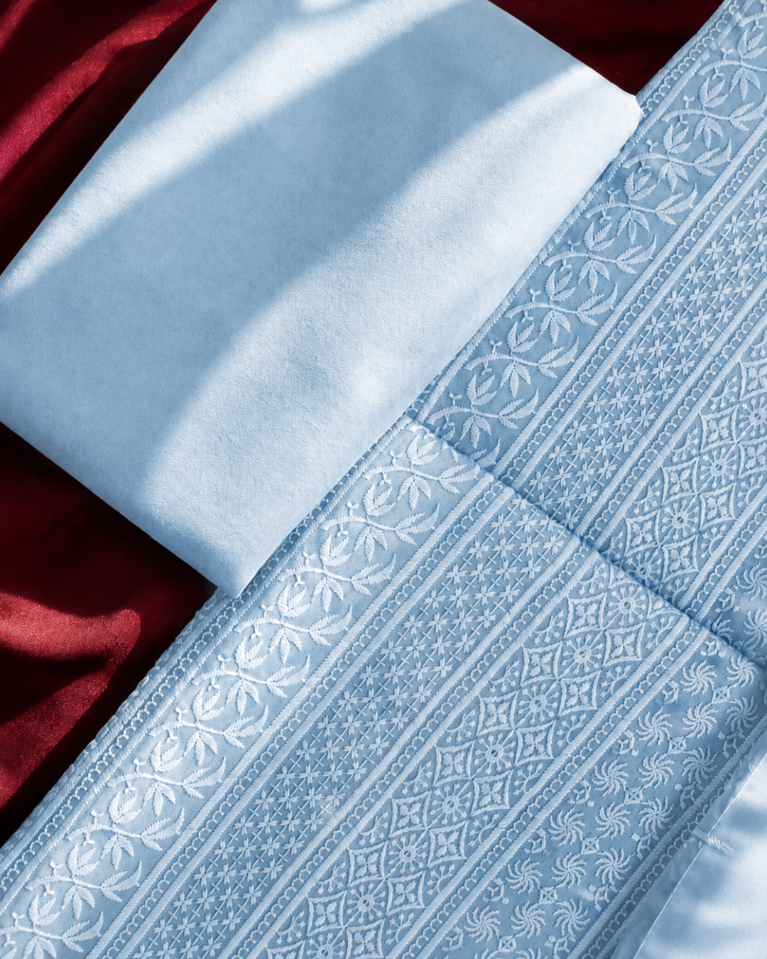 Delicate Chikankari Suit - Unstitched