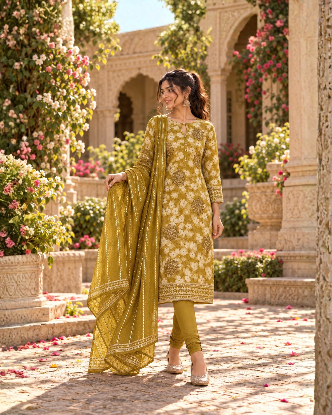 Floral Ease Suit Set