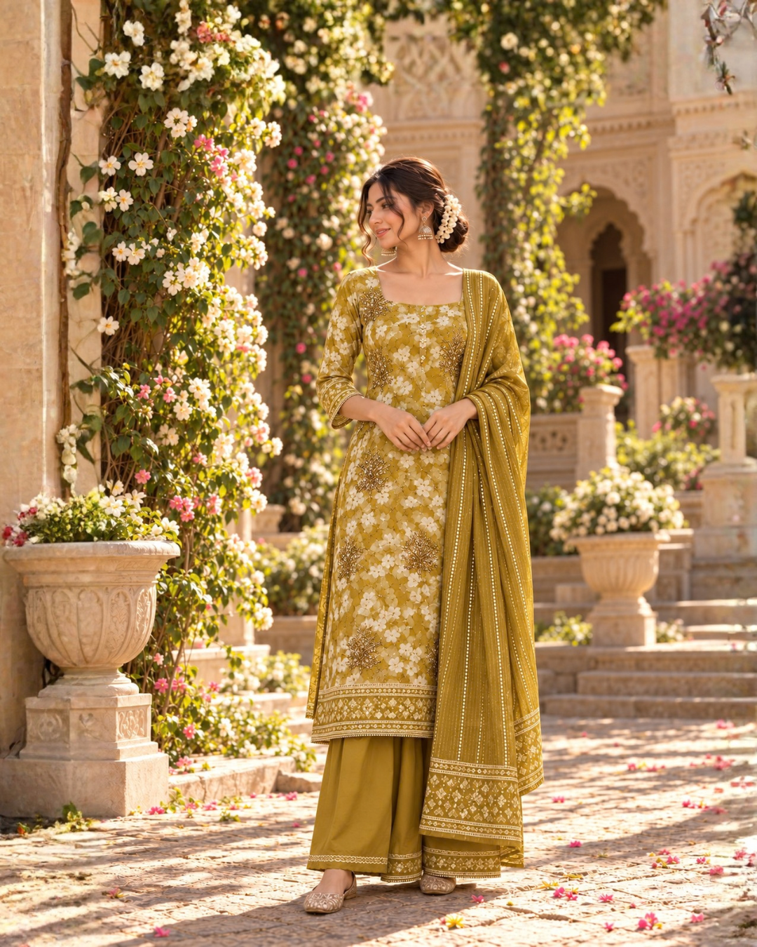 Floral Ease Suit Set