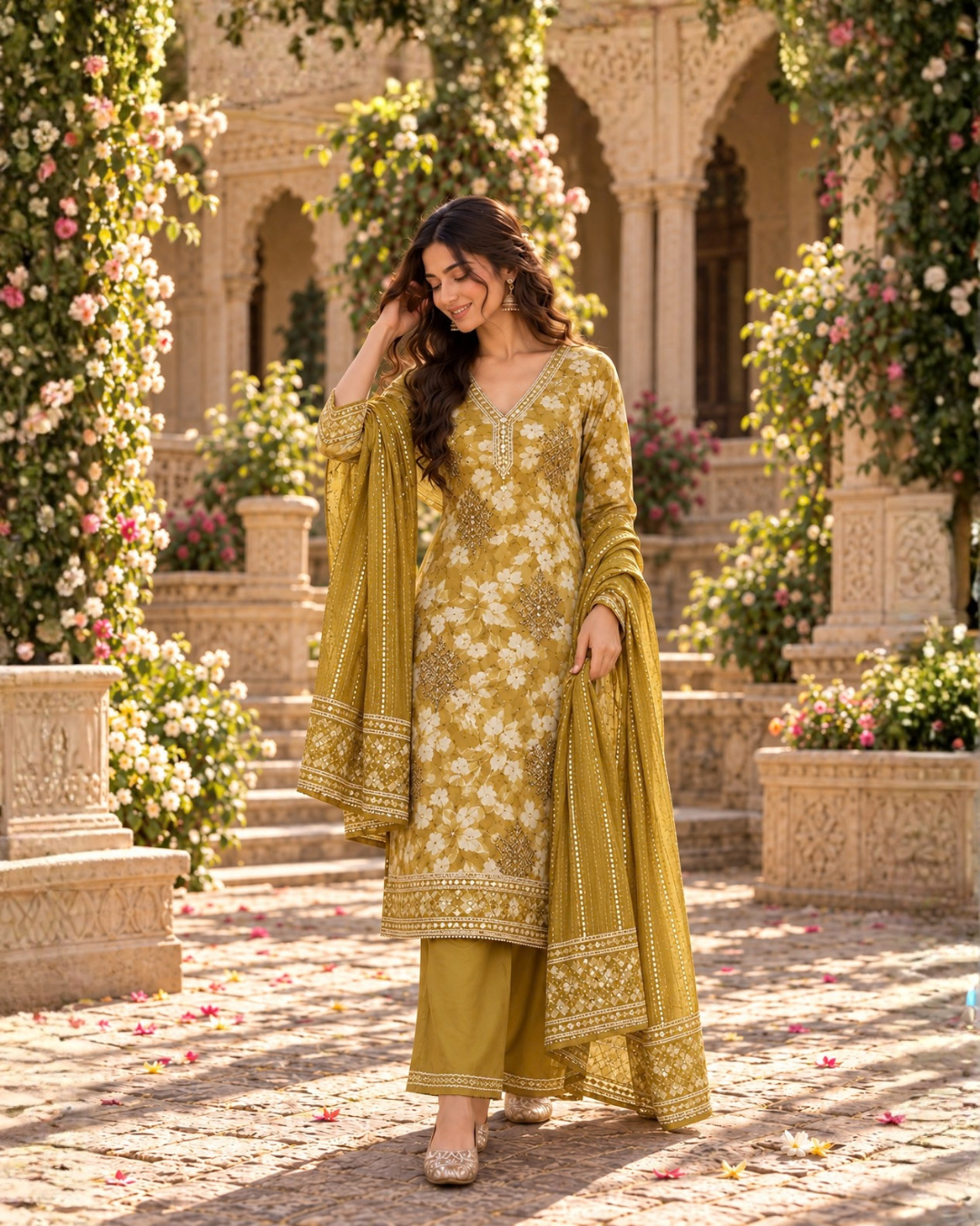 Floral Ease Suit Set