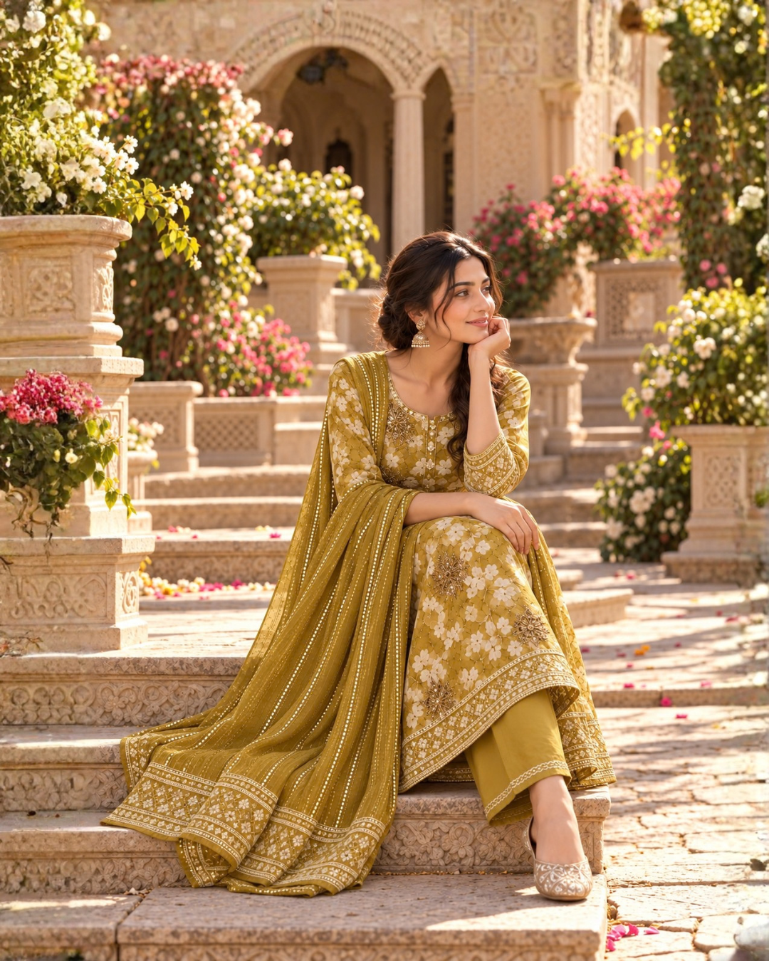 Floral Ease Suit Set