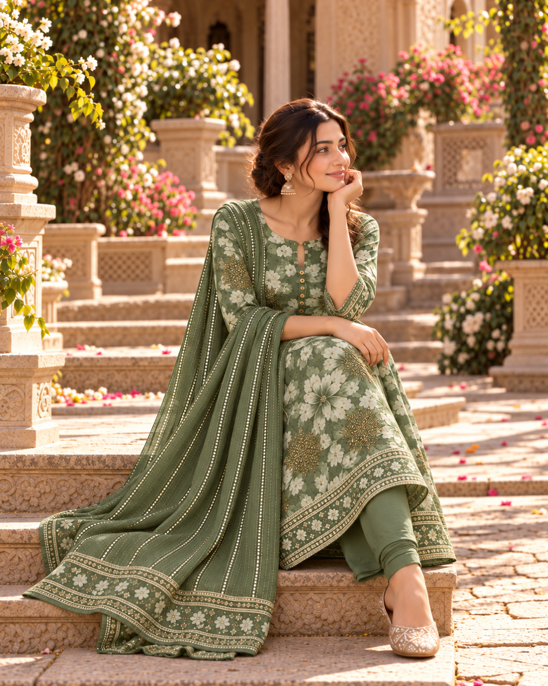 Floral Ease Suit Set