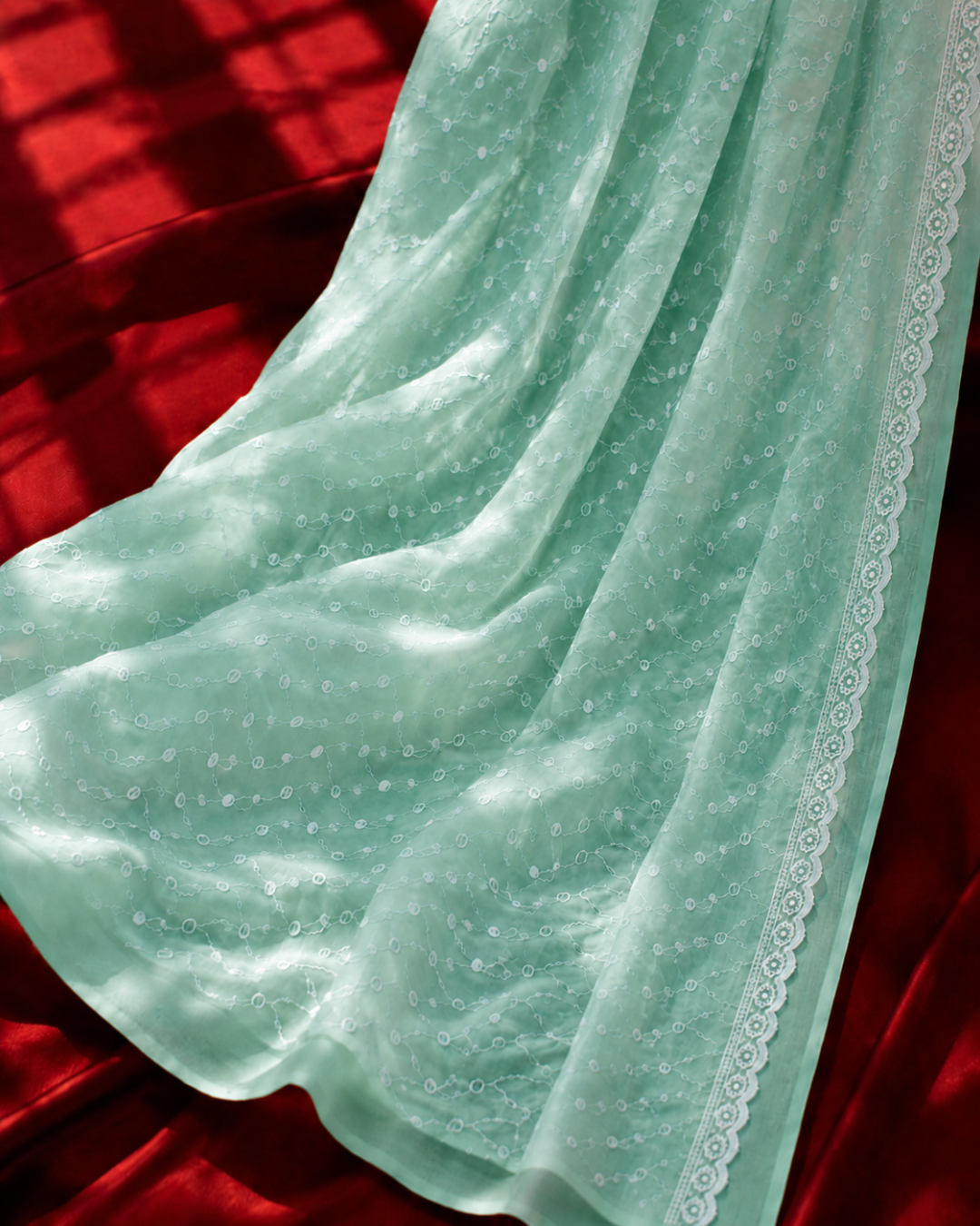 Classic Chikankari Suit - Unstitched