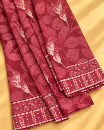 Botanical Print Suit Set