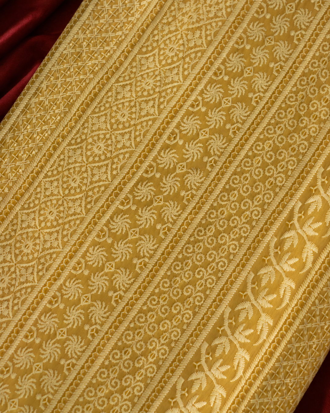 Delicate Chikankari Suit - Unstitched