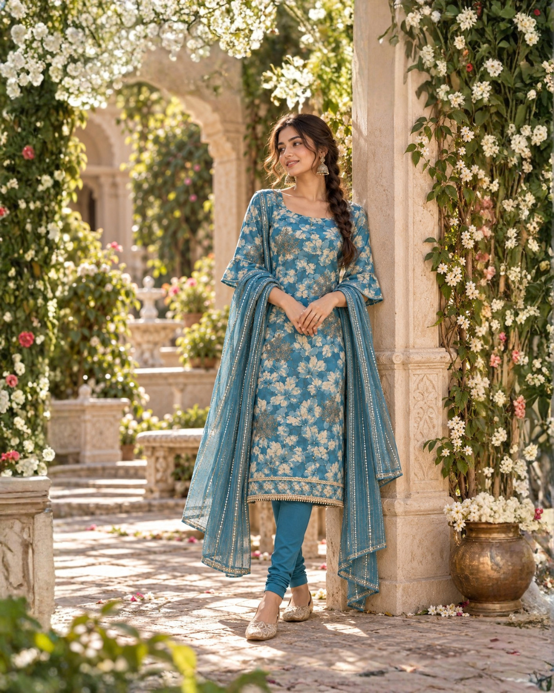Floral Ease Suit Set