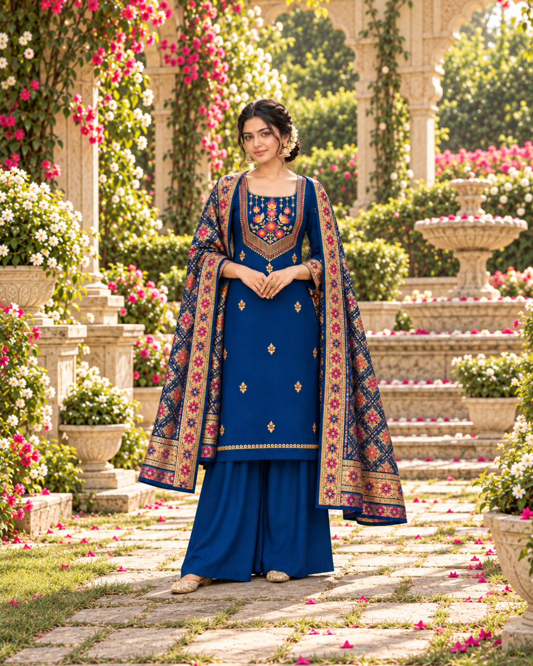 Royal Motif Suit Set