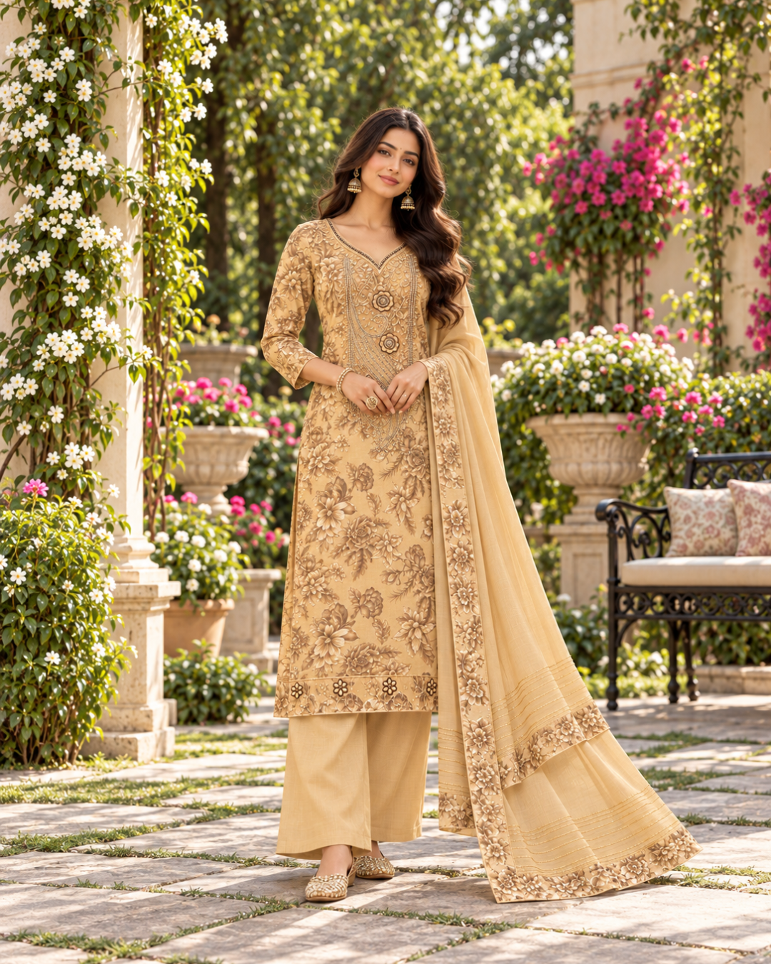 Ornate Vines Suit Set