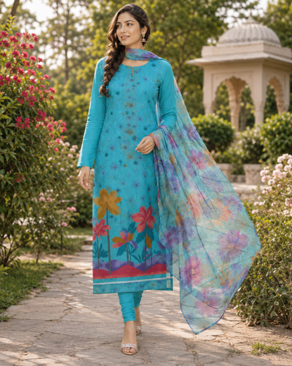 Bluebell Bloom Suit Set