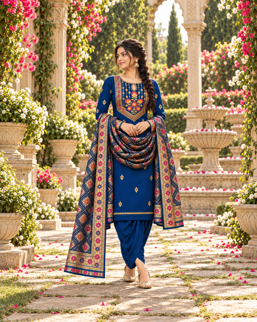 Royal Motif Suit Set