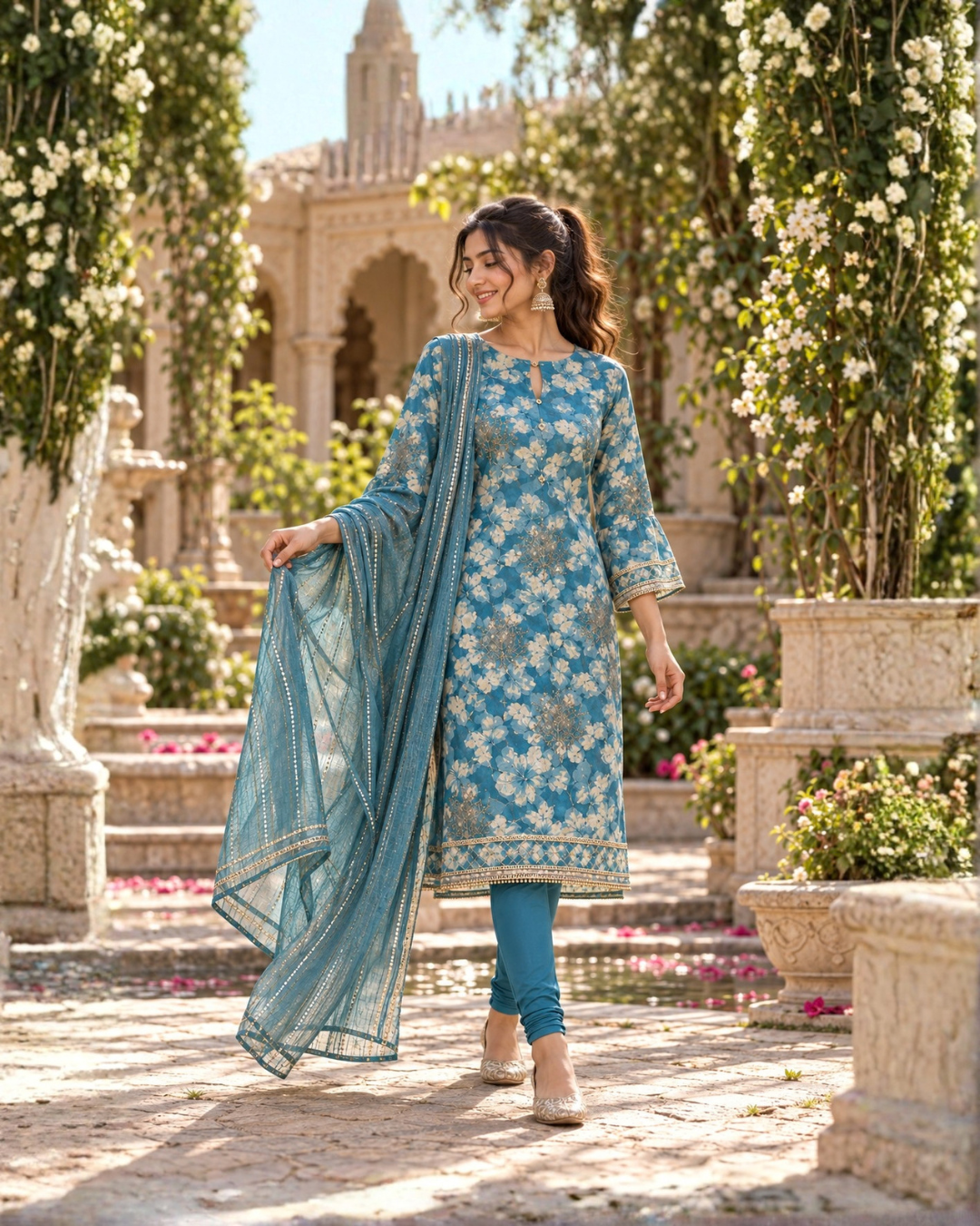 Floral Ease Suit Set