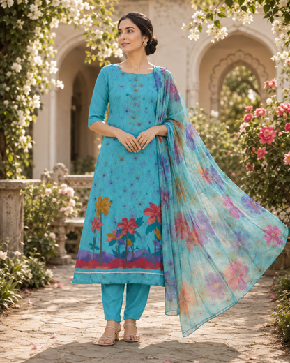 Bluebell Bloom Suit Set