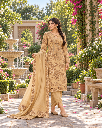 Ornate Vines Suit Set
